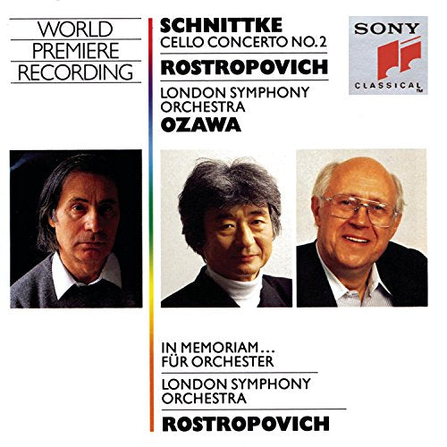Cello Concerto 2 [CD] Schnittke; Rostropovich