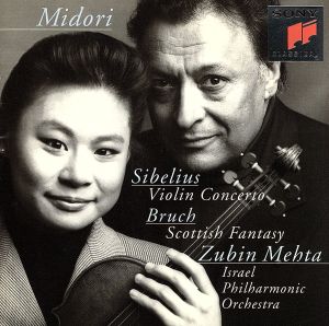 Violin Concerto / Scottish Fantasy [CD] Sibelius Bruch Midori; Mehta