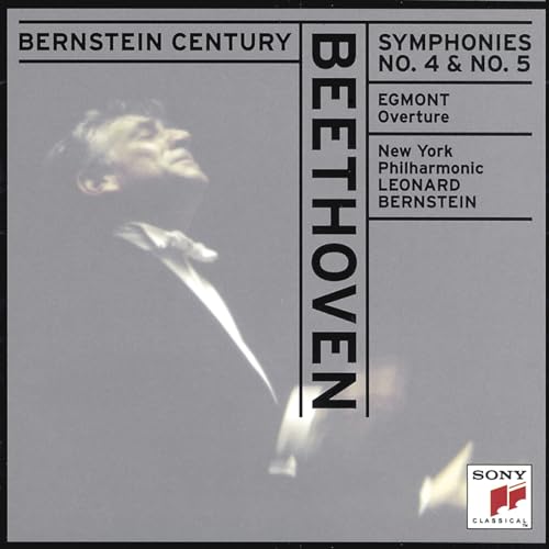 Symphonies 4 & 5 [CD] Beethoven Bernstein; Nyp