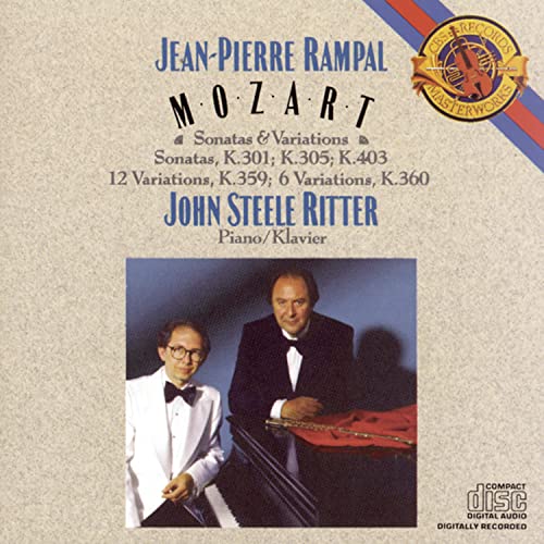 Sonata Flute (3)/Variations [CD] Mozart， W.a.