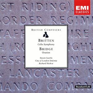 Symphony for Cello & Orchestra [CD] Britten Isserlis; Hickox