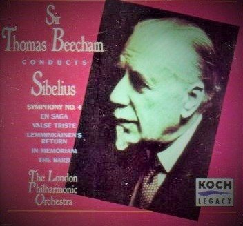 Symphony 4 / Lemminkainen's Return [CD] Sibelius Beecham; Lpo
