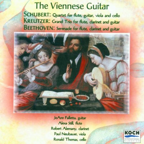 Viennese Guitar / Grand Trio Flute Clarinet Guitar [CD] Franz Schubert Joseph Kreutzer; Ludwig van Beethoven