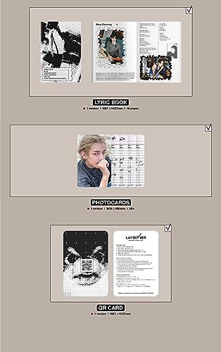 QR CARD付【早期購入特典あり】 BTS V Layover (Weverse Albums ver.)( 韓国盤 )(韓メディアSHOP限定特典付)※CDではありません [CD]