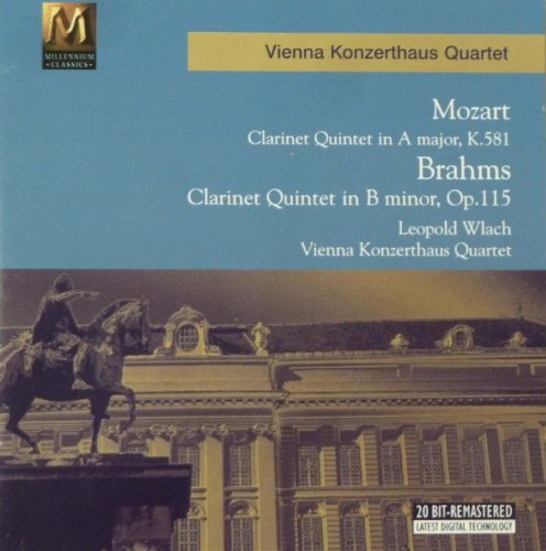Brahms/Mozart;Clarinet Quin [CD] Vienna Konzerthaus Quartet