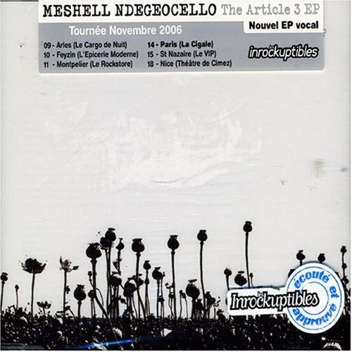 Article 3 [CD] Ndegeocello， Meshell