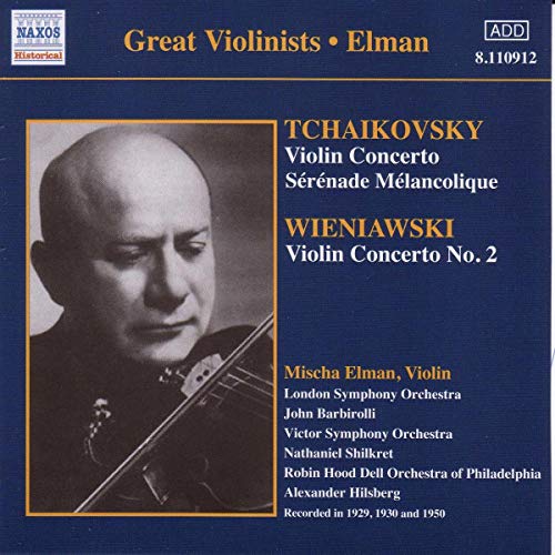 Violinkonzerte [CD] [Jan 28， 2002] Elman， Mischa