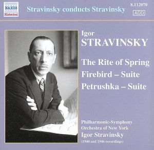 Stravinsky: Rite of Spring/Fir [CD] Stravinsky， I.