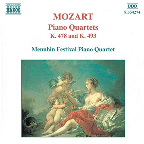 Piano Quartet G Minor / Piano Quartet E Flat Maj [CD] Menuhin Festival Piano Quartet; Wolfgang Amadeus Mozart