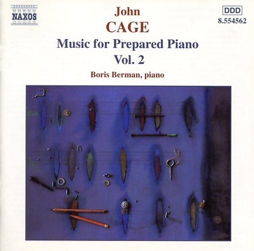 Cage: Music for Prepared Piano [CD] Boris Berman