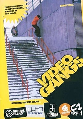 VIDEO GANGS SNOWBOARD DVD MOVIE [DVD]