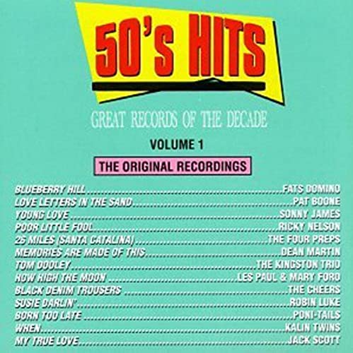 50's Pop Hits 1 / Various [CD] Various Artists、 Terry Gilkyson、 Rick Cartey、 Charles Strouse、 Al Lewis、 Alan Lomax、 Robin Luke、 Frank Warner、 Frank Miller、 Larry Stock、 Richard Dehr、 Vincent Rose、 Jerry Leiber、 Paul Evans、 Glen Larson、 Bruce Belland、 Nanc