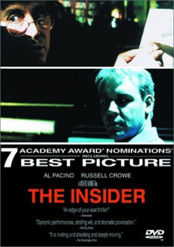 Insider [DVD] Pacino; Crowe