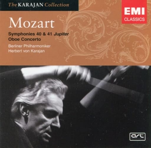 Symphony 40 & 41 [CD] Wolfgang Amadeus Mozart Herbert von Karajan; Berlin Philharmonic Orchestra