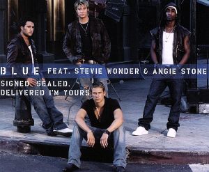 Signed Sealed Delivered I'm Yours [CD] Blue