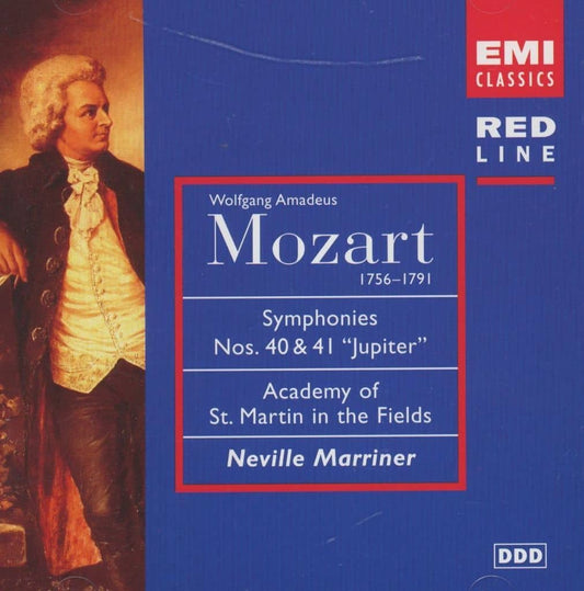 Mozart:Symphonies Nos 40 [CD] Mozart; Marriner