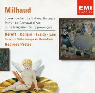 Carnaval D Aix [CD] Milhaud Ivaldi Collard Mcp; Pretre