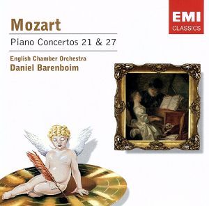 Mozart: Piano Concertos 21/27 [CD] English Chamber Orch; Barenboim
