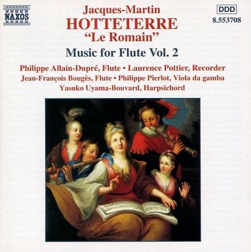 Music for Flute Vol.2 [CD] Hotteterre， J.M.