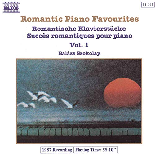 Romantic Piano Music 1 [CD] Szokolay， Balazs