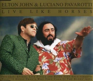 Live Like Horses [CD] John， Elton & Pavarotti