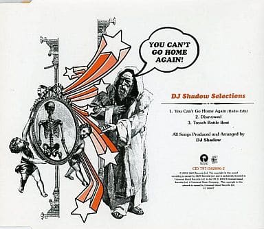 You Can't Go Home Again [CD] DJ Shadow
