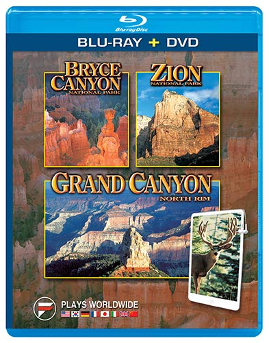 Bryce， Zion and North Rim of Grand Canyon [Blu-ray]