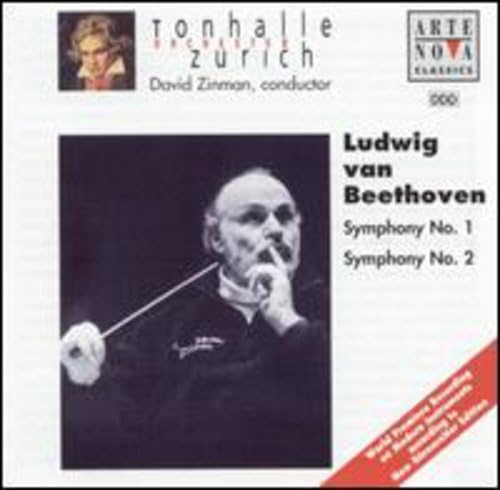 Symphony 1 & 2 [CD] Ludwig van Beethoven David Zinman; Zurich Tonhalle Orchestra