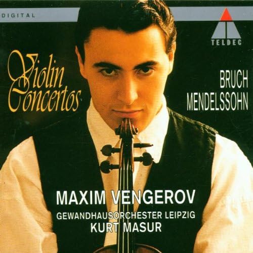 Violin Concertos [CD] Felix Mendelssohn Max Bruch Kurt Masur; Leipzig Gewandhaus Orchestra