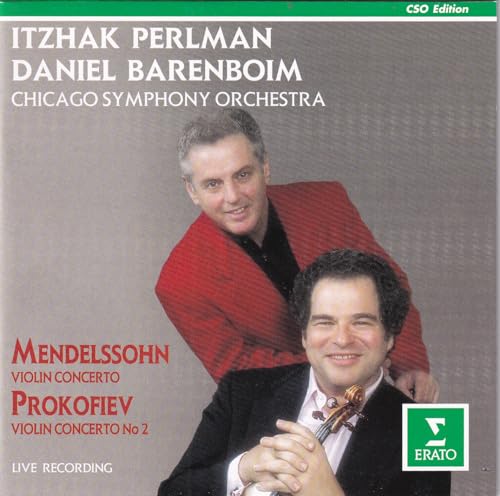 Violin Concerto [CD] Mendelssohn Perlman; Barenboim