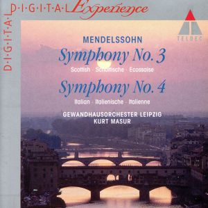 Mendelssohn;Symphonies 3&4 [CD] Mendelssohn Masur; Lgo