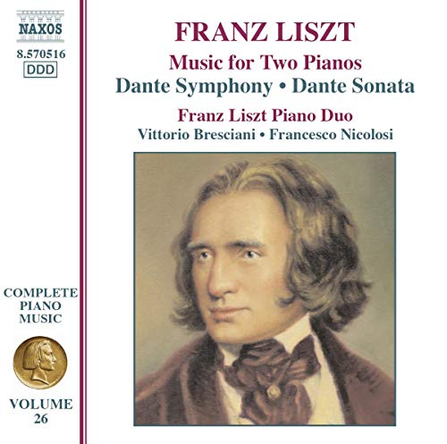 Dante Symphony / Dante Sonata 26 [CD] Liszt Bresciani Nicolosi; Hungarian Radio