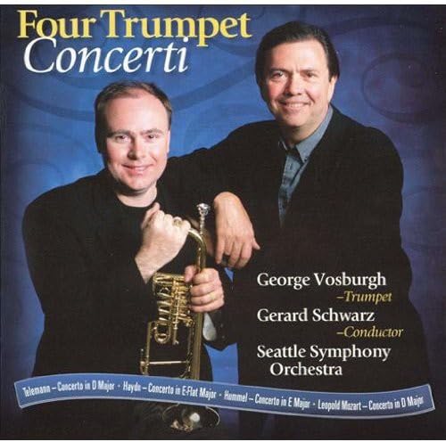 Four Trumpet Concerti [CD] Vosburgh， George