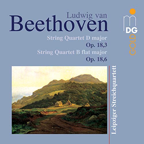 String Quartets 3 & 6 Op 18 [CD] Ludwig van Beethoven Leipziger Streichquartett; Ludwig van Beethoven
