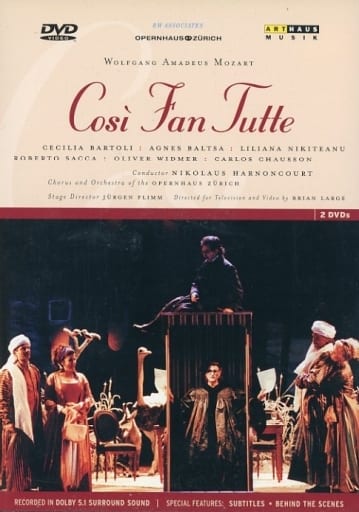 Wolfgang Amadeus Mozart: Cosi fan futte [DVD]