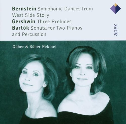Bernstein: Dances From West Side Story [CD] Bla Bartk George Gershwin Leonard Bernstein Gher Pekinel; Sher Pekinel