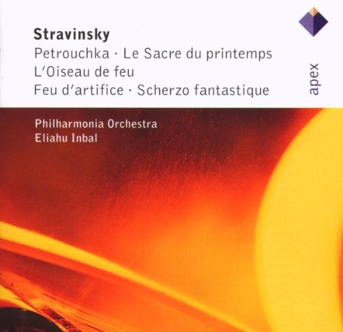 Stravinsky: Petrouchka / Fireworks / Rite of [CD] Philharmonia Orchestra Igor Stravinsky; Eliahu Inbal