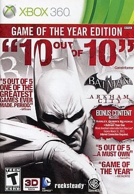 Batman: Arkham City Game of the Year Edition (輸入版) - Xbox360 [video game]