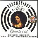 Aleko [CD] Rachmaninoff Tchistiakov; Rsx
