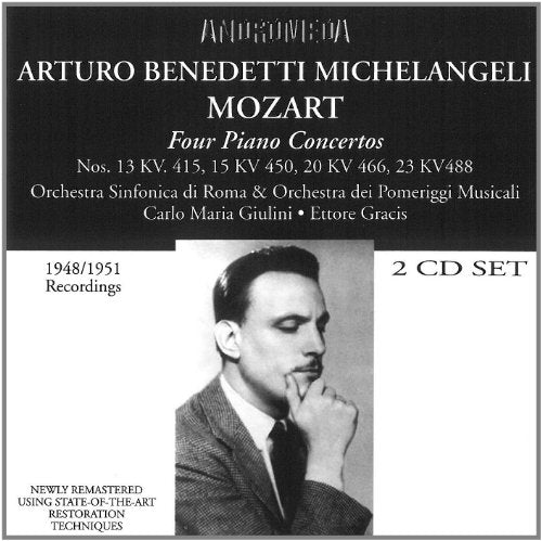 Mozart: Piano Concertos [CD] Mozart; Michelangeli