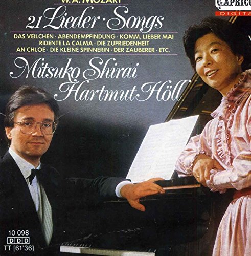 21 Lieder: 白井光子(Ms) / Holl [CD] Mozart モーツァルト
