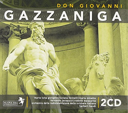 Gazzaniga， G.: Don Giovanni Tenorio O Sia Il Convitato Di Pietra [Opera] [CD] Herbert Handt
