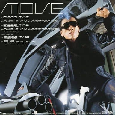 DISCO TIME (DVD付) [CD] m.o.v.e m.o.v.e motsu; t-kimura