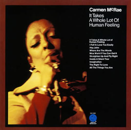 イット・テイクス・ア・ホール・ロット・オブ・フィーリング [CD] カーメン・マクレエ