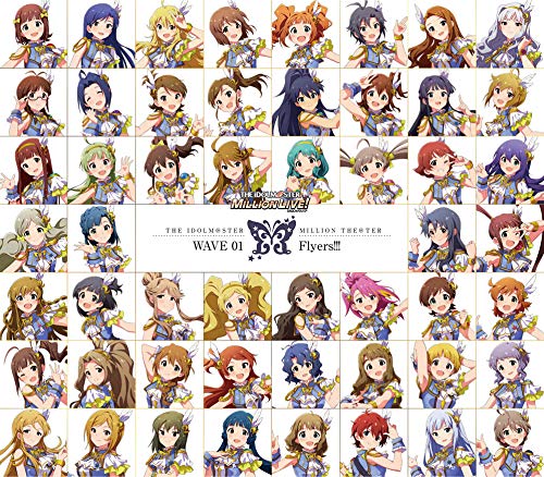 THE IDOLM@STER MILLION THE@TER WAVE 01 Flyers!!! [CD] THE IDOLM@STER MILLION LIVE!