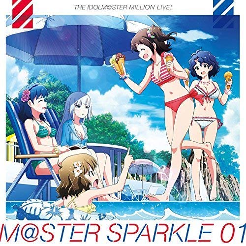 THE IDOLM@STER MILLION LIVE! M@STER SPARKLE 01 (特典なし) [CD] 周防桃子(CV.渡部恵子) 七尾百合子(CV.伊藤美来) 伊吹翼(CV.Machico) 豊川風花(CV.末柄里恵); 白石紬(CV.南早紀)