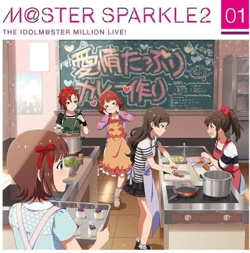 THE IDOLM@STER MILLION LIVE! M@STER SPARKLE2 01 [CD] 天海春香(CV.中村繪里子) 北沢志保(CV.雨宮天) 佐竹美奈子(CV.大関英里) ジュリア(CV.愛美); 野々原茜(CV.小笠原早紀)