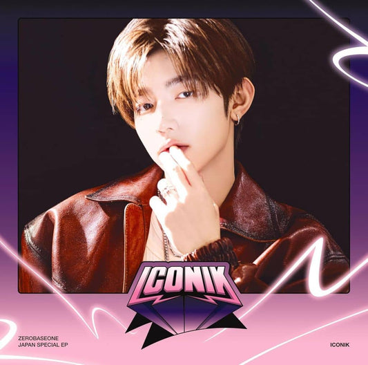 ZEROBASEONE Japan Special EP 『ICONIK』 ソロ盤 (ZHANG HAO ver.) - ZEROBASEONE (特典なし) [CD] ZEROBASEONE -; -