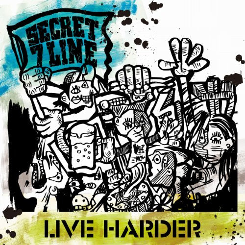 LIVE HARDER [CD] SECRET 7 LINE
