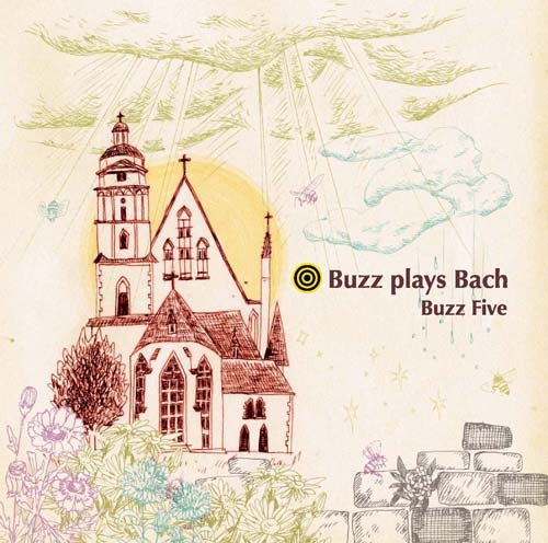 Buzz Plays Bach(WKCD-0058) [CD] Buzz Five(金管五重奏団); 上田じん、小川 聡、友田雅美、加藤直明、石丸薫恵